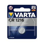 VARTA Knopfzelle CR1216, 3V, 1Stk, vergl. Typ 6216,