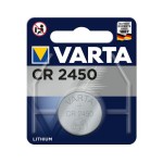 VARTA Knopfzelle CR2450, 3V, 1Stk, vergl. Typ 6450,