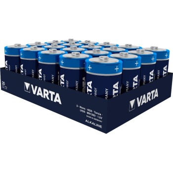 VARTA High Energy Batterie D, 1.5V, 20Stk, verlg. Typ LR20, D, AM1, E95, Mono VARTA High Energy Batterie D, 1.5V, 20Stk, verlg. Typ LR20, D, AM1, E95, Mono