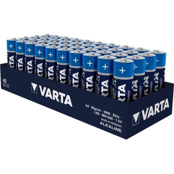 VARTA High Energy Batterie AA, 1.5V, 40Stk, vergl. Typ LR06, MIGNON, AM3, AA VARTA High Energy Batterie AA, 1.5V, 40Stk, vergl. Typ LR06, MIGNON, AM3, AA