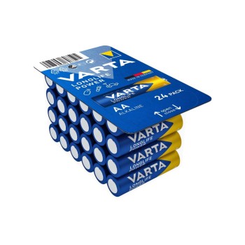 VARTA High Energy Batterie AA, 1.5V, 24 pièces, équivalent LR06, MIGNON, AM3, AA    VARTA High Energy Batterie AA, 1.5V, 24 pièces, équivalent LR06, MIGNON, AM3, AA