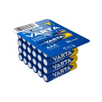 VARTA High Energy Batterie AAA, 1.5V, 24Stk, équivalent LR03, MICRO, AM4, KA3, AAA VARTA High Energy Batterie AAA, 1.5V, 24Stk, équivalent LR03, MICRO, AM4, KA3, AAA