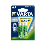VARTA Phone accu AA 1600mAh, 2Stk,, 2er-Pack, NiMH, 1.2V