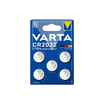 VARTA Pile bouton CR2032, 3V, 5 Stk., vergl. Typ 6032, VARTA Pile bouton CR2032, 3V, 5 Stk., vergl. Typ 6032,