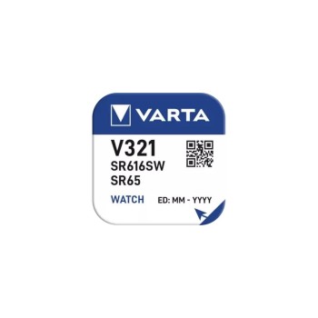 VARTA Pile bouton V321, 1.55V, 10Stk, vergl. Typ 321 VARTA Pile bouton V321, 1.55V, 10Stk, vergl. Typ 321