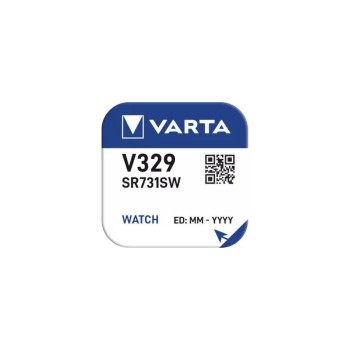VARTA Pile bouton V329, 1.55V, 10Stk, vergl. Typ 329 VARTA Pile bouton V329, 1.55V, 10Stk, vergl. Typ 329
