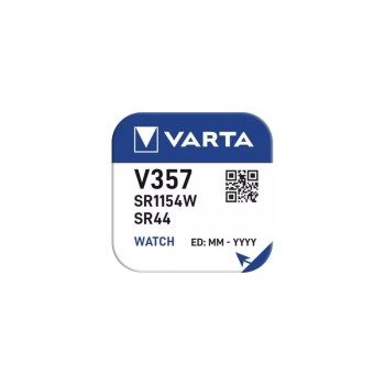 VARTA Pile bouton V357, 1.55V, 10Stk, vergl. Typ 357 VARTA Pile bouton V357, 1.55V, 10Stk, vergl. Typ 357