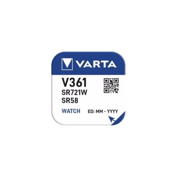 VARTA Pile bouton V361, 1.55V, 10Stk, vergl. Typ 361 VARTA Pile bouton V361, 1.55V, 10Stk, vergl. Typ 361