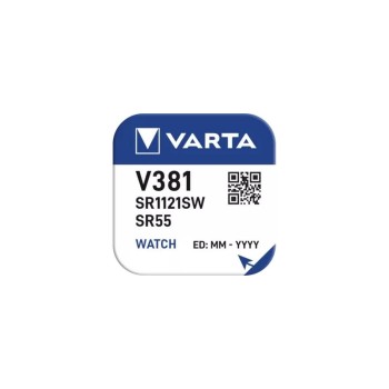 VARTA Pile bouton V381, 1.55V, 10Stk, vergl. Typ 381 VARTA Pile bouton V381, 1.55V, 10Stk, vergl. Typ 381
