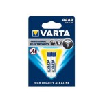 VARTA Elecronics Batterie AAAA, 1.5V, 2Stk, vergl. Typ LR61, LR8D425, 825