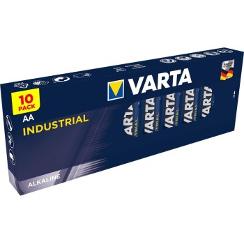 VARTA Industrial Batterie AA, 1.5V, 10Stk, Varta AA 10er Pack VARTA Industrial Batterie AA, 1.5V, 10Stk, Varta AA 10er Pack