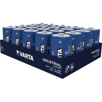 Varta Pile Industrial D 20 Pièce/s Varta Pile Industrial D 20 Pièce/s