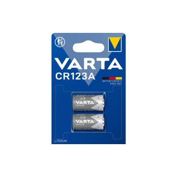 Varta Pile CR123A 2 Pièce/s Varta Pile CR123A 2 Pièce/s