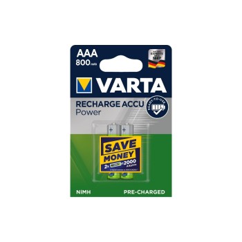 Varta Accumulateur 2x AAA 800mAh 800 mAh Varta Accumulateur 2x AAA 800mAh 800 mAh