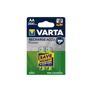 Varta Accumulateur 2x AA 2600 mAh 2600 mAh Varta Accumulateur 2x AA 2600 mAh 2600 mAh