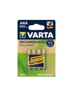 VARTA accu AAA Recycled AAA 800mAh 4er-Pack, 4er Pack