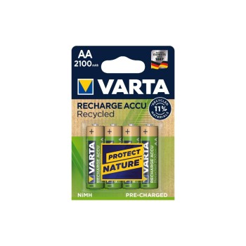 Varta Accumulateur Recharge Accu Recycled AA 2100 mAh 2100 mAh Varta Accumulateur Recharge Accu Recycled AA 2100 mAh 2100 mAh