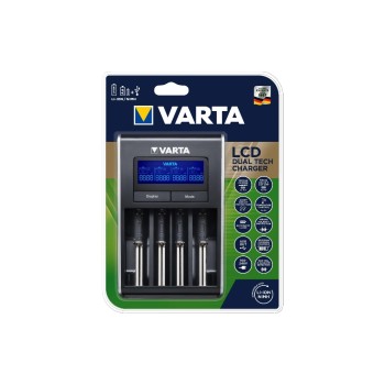Varta Chargeur LCD Dual Tech Charger Varta Chargeur LCD Dual Tech Charger