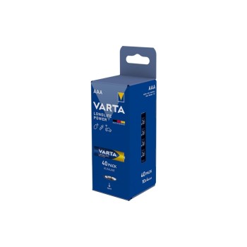 VARTA Longlife Power AAA 40Stk Blister, vergl. Typ LR06, MIGNON, AM3, AA VARTA Longlife Power AAA 40Stk Blister, vergl. Typ LR06, MIGNON, AM3, AA