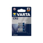 VARTA Lithium Batterie CR2, 2Stk, Kapazität 920 mAh