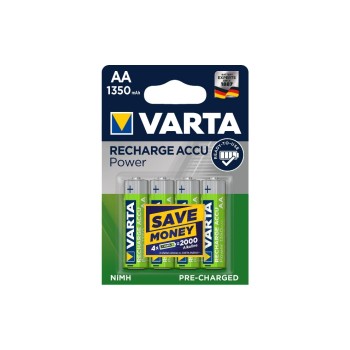Varta Batterie 4x AA 1350 mAh 1350 mAh Varta Batterie 4x AA 1350 mAh 1350 mAh