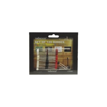 Velleman Bauteil-Set Dioden, Menge: 120 Stück, Dioden Velleman Bauteil-Set Dioden, Menge: 120 Stück, Dioden