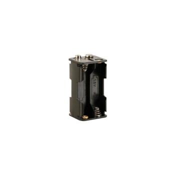 Velleman BH343B Batteriehalter 4x AA, mit Druckknopfanschluss Velleman BH343B Batteriehalter 4x AA, mit Druckknopfanschluss