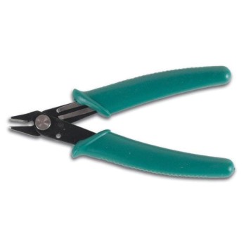 Velleman Pince coupante miniature de précision VT100, longueur 130mm Velleman Pince coupante miniature de précision VT100, longueur 130mm