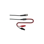 Velleman Messleitung TLB3, BNC pour BAN 90, BNC pour 2 Bananenstecker 90ø, Länge 1.3m