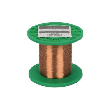 Velleman WICK01N Fil de bobinage ø 0.1mm, 715m 1.5 K Ohm Velleman WICK01N Fil de bobinage ø 0.1mm, 715m 1.5 K Ohm
