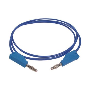 Velleman TLM8BL Messleitungen 100cm, mit Bananenstecker bleu Velleman TLM8BL Messleitungen 100cm, mit Bananenstecker bleu