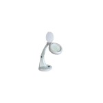 Velleman VTLAMP10 Schreibtischlampe, mit Lupe 3 + 12 Dioptrien 12W blanc