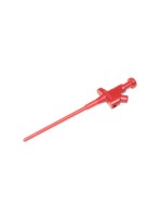 Velleman HM6410 Klemmprüfspitze rot, 4mm-Buchse, Schraubanschluss, Kleps30