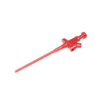 Velleman HM6410 Klemmprüfspitze rouge , 4mm-Buchse, Schraubanschluss, Kleps30 Velleman HM6410 Klemmprüfspitze rouge , 4mm-Buchse, Schraubanschluss, Kleps30