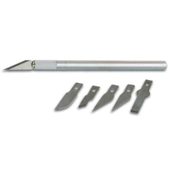 Velleman VTK1 Präzisionsmesser, mit 5 Ersatzklingen Velleman VTK1 Präzisionsmesser, mit 5 Ersatzklingen