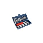 Velleman VTK7 Präzisionsmesser-Set, 13 teilig, für hohe Beanspruchung