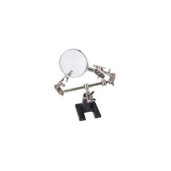 Velleman VTHHN Dritte Hand mit Lupe, mit Lupe, Vergrösserung x 2.5 Velleman VTHHN Dritte Hand mit Lupe, mit Lupe, Vergrösserung x 2.5