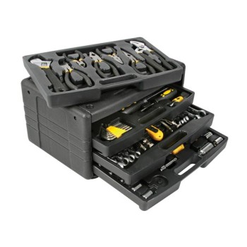 Toolland HST0099 99-teiliger Werkzeugkoffer von Toolland. Toolland HST0099 99-teiliger Werkzeugkoffer von Toolland.