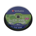 Verbatim CD-RW 0.7 GB, tour (10 Pièce/s)