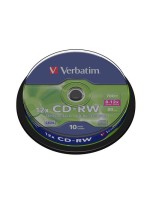 Verbatim CD-RW 0.7 GB, tour (10 Pièce/s)