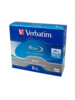 Verbatim BD-R 6x Single Layer 25GB 5-Pck., Blu-ray Scratchguard plus, Jewel Case