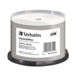 Verbatim DVD-R Medien 4.7GB,16x,50er Spind, Professional Printable Surface  o. Logo