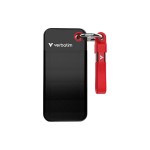 Verbatim Pocket USB3.2 Gen2 2TB, USB 3.2 Gen2, schwarz/rot