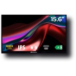 Verbatim Portable Touchscreen Monitor 15.6, Full HD, Metal Housing