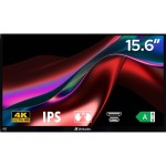 Verbatim Portable Touchscreen Monitor 15.6, 4K Ultra HD, Metal Housing