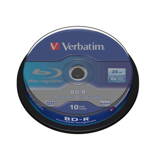 Verbatim BD-R 25 GB, tour (10 Pièce/s)