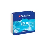 Verbatim CD-R 700MB  10-Pack Slimcase