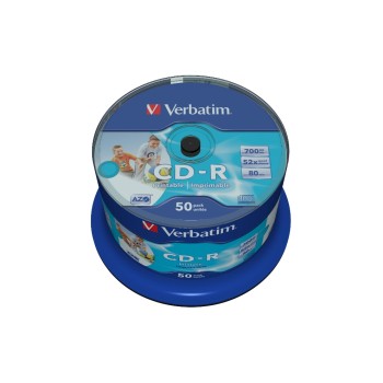 Verbatim CD-R 52x 80Min/700MB 50-cake Verbatim CD-R 52x 80Min/700MB 50-cake