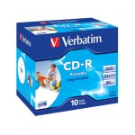 Verbatim CD-R 0.7 GB, boîte à bijoux (10 Pièce/s)