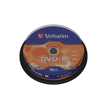Verbatim DVD-R Medien 4.7GB,16x,10er Spind Verbatim DVD-R Medien 4.7GB,16x,10er Spind